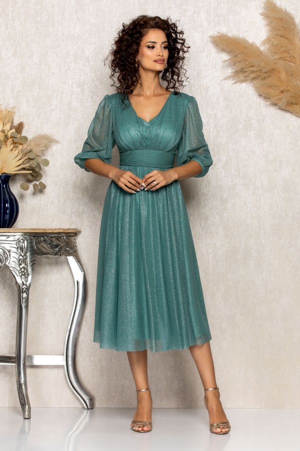 Nicolette Light Green Dress