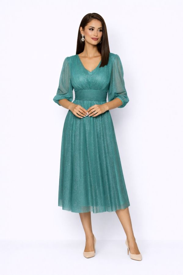 Nicolette Light Green Dress