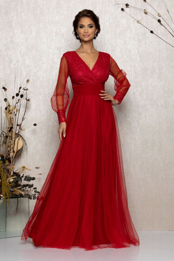 Dinasty Red Dress