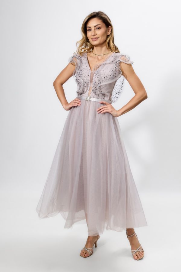 Shyla Indigo occasion Dress