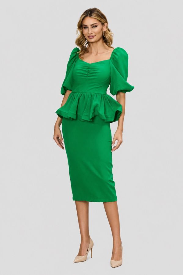 Karla Light Green Dress