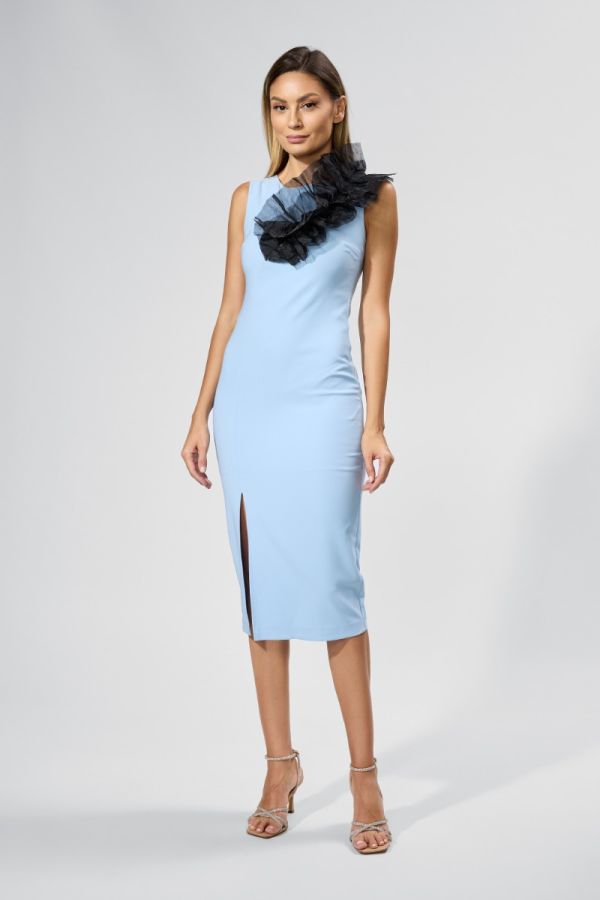 Eirene Light Blue elegant Dress