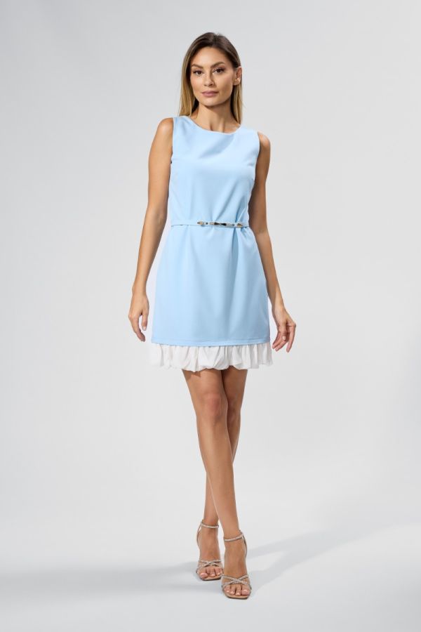 Yuna Light Blue elegant Dress