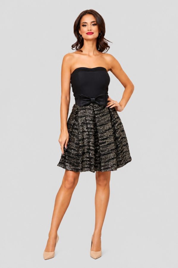 Starlight Black Dress