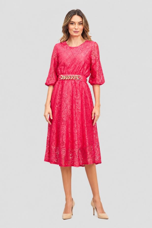 Ozana Coral Dress 