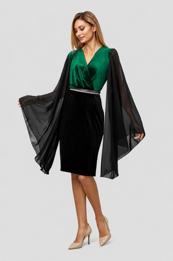 Laksha Green Dress