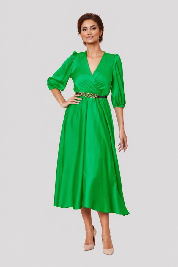 Yolanda Greenery Dress