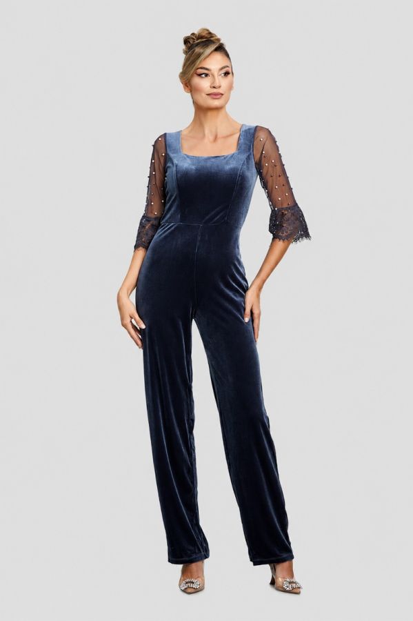 Pearl Gray Jumpsuit