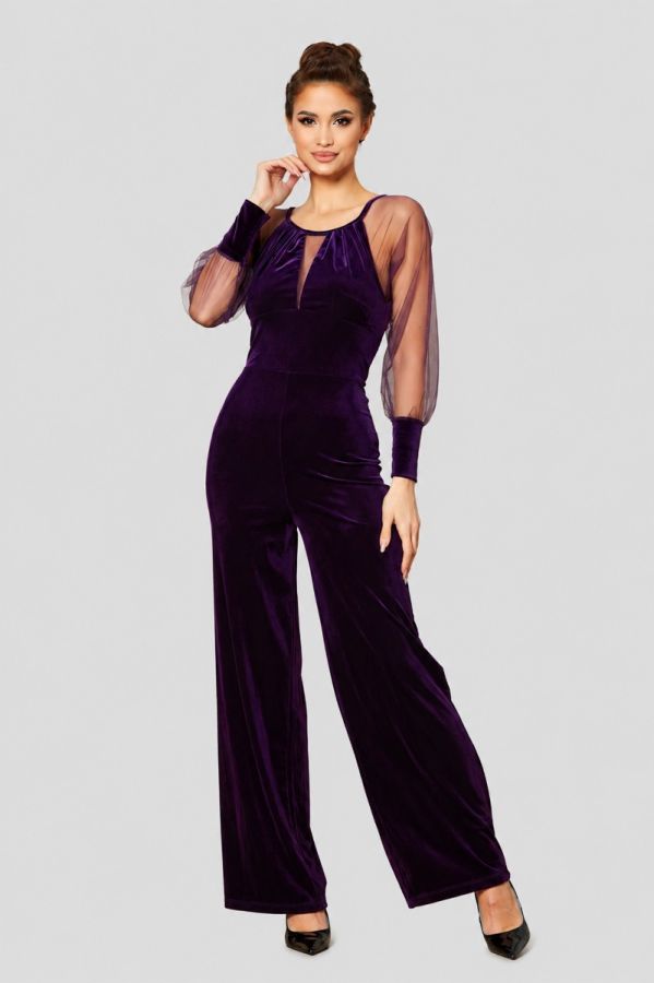 Yennefer Purple Jumpsuit