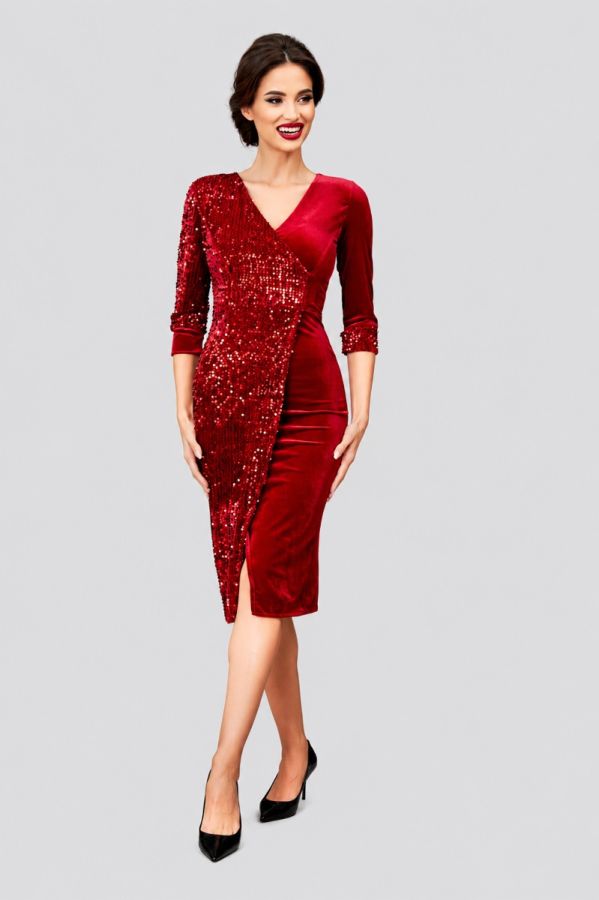 Leonor Red Dress
