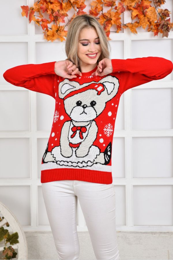 Toy Bear Red Sweater