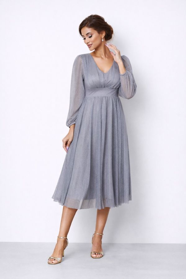Wilma Dark Gray Dress