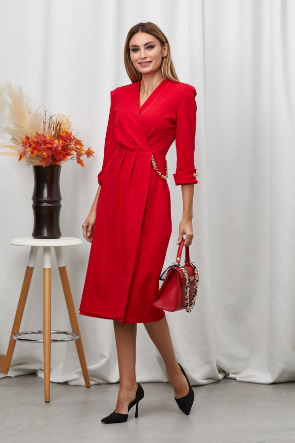 Raluka Red Dress
