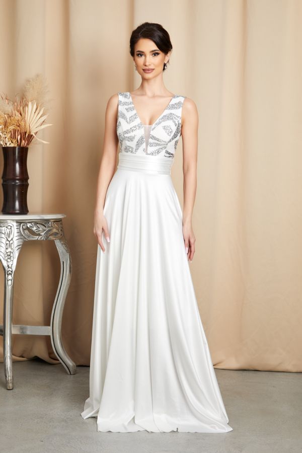 Delight White Dress