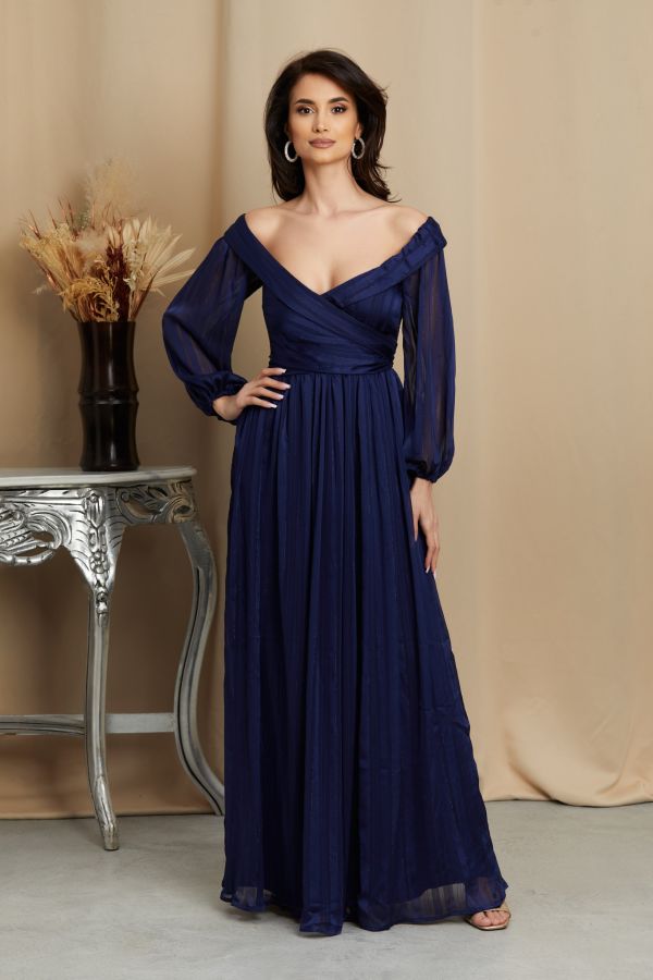 Sensual Navy Dress