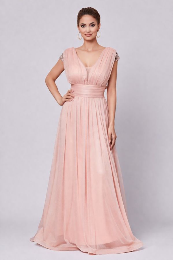 Florence Peach Dress
