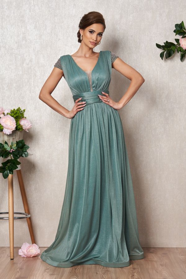 Florence Light Green Dress
