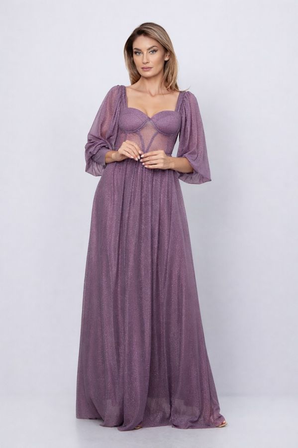 Louisiana Purple Dress