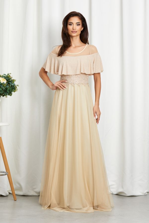 Adellya Nude Dress
