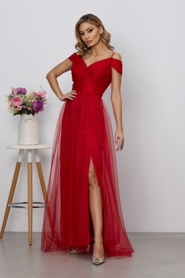 Celebre Red Dress