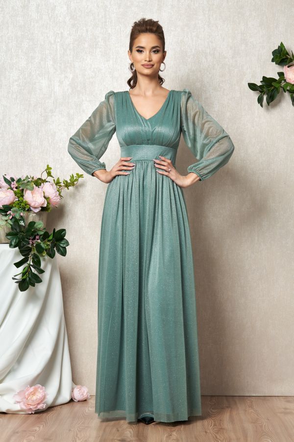 Lunna Light Green Dress