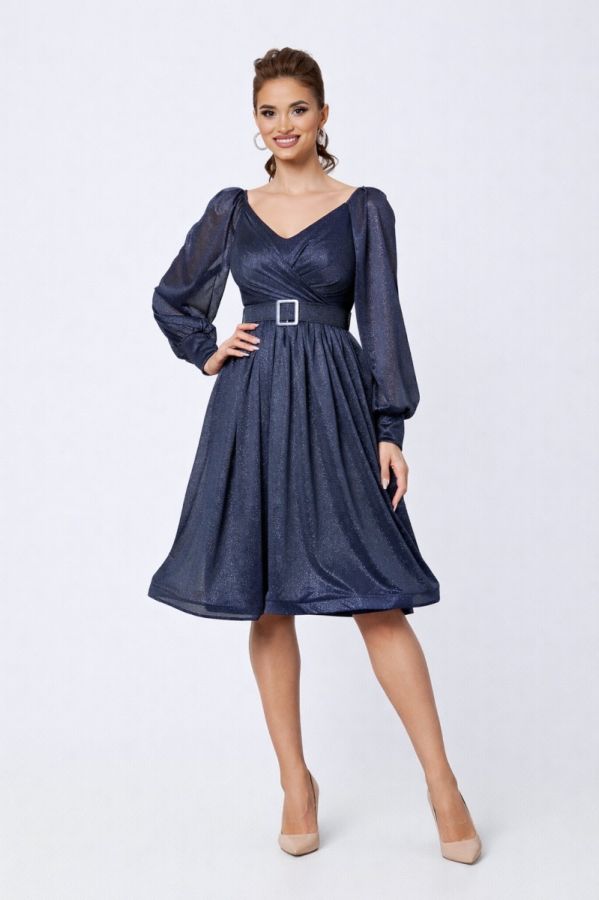 Lucy Navy Dress