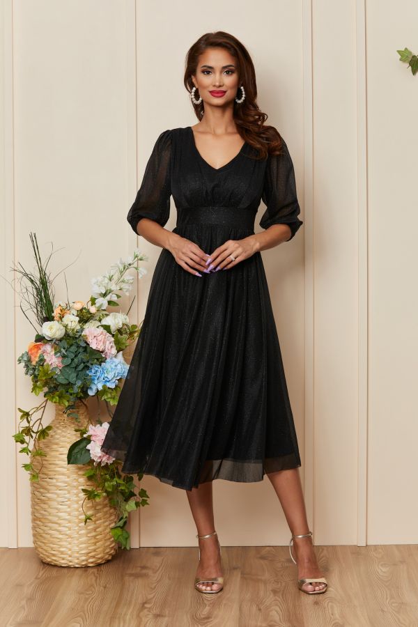 Nicolette Black Dress