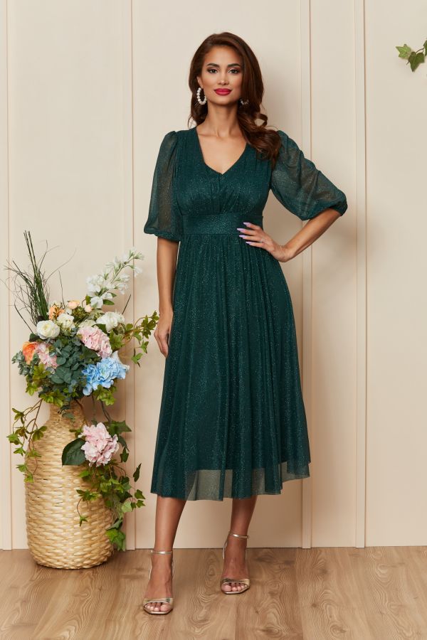 Nicolette Green Dress
