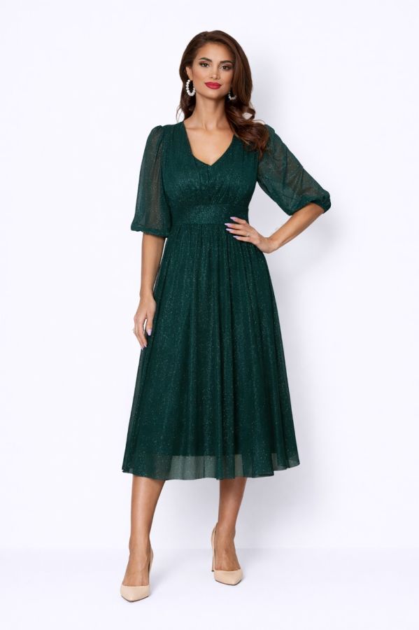 Nicolette Green Dress