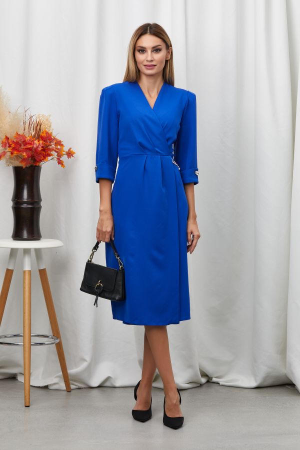 Raluka Royal Blue Dress