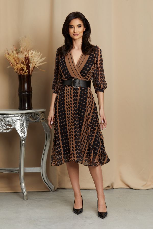 Kayla Brown Dress