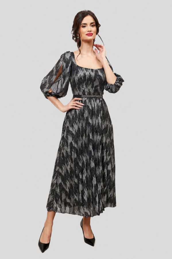 Luvia Silver Dress