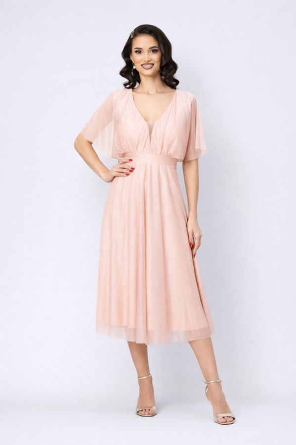 Darling Peach Dress