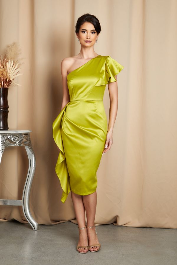 Moze Abigail Pistachio Dress