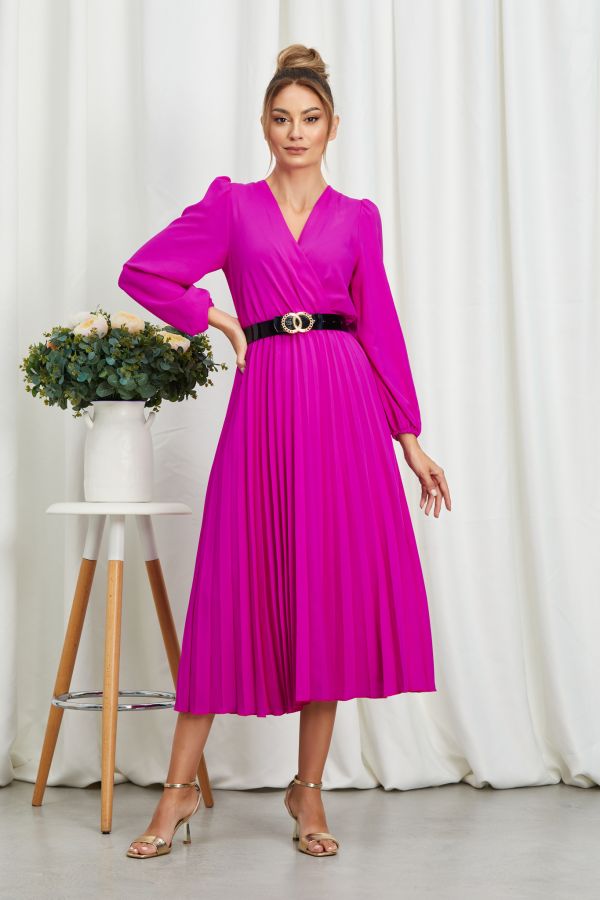 Malina Fuchsia Dress