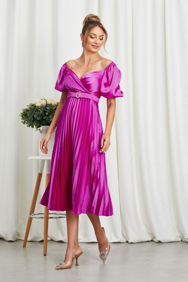 Melba Cerise Dress
