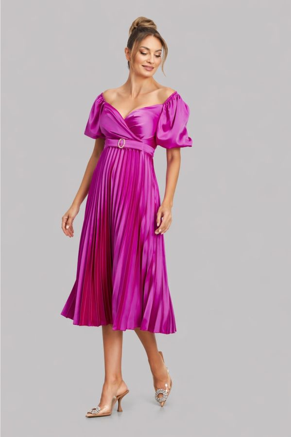 Melba Cerise Dress