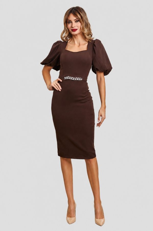 Gessy Brown Dress