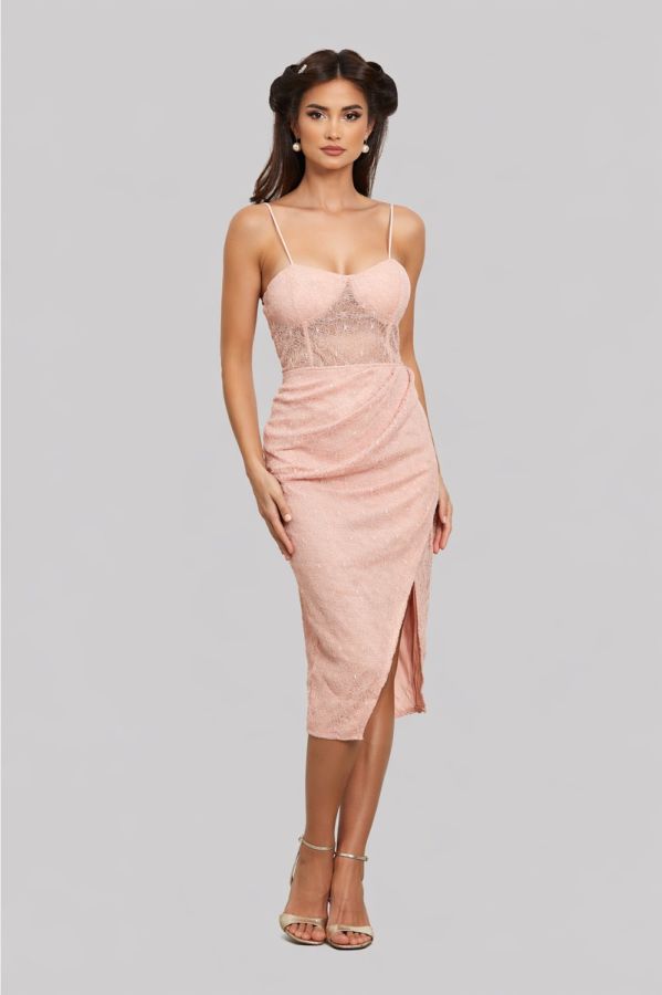 Admire Peach Dress