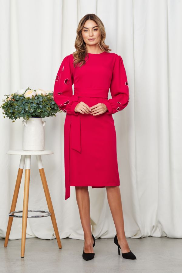 Olesia Red Dress