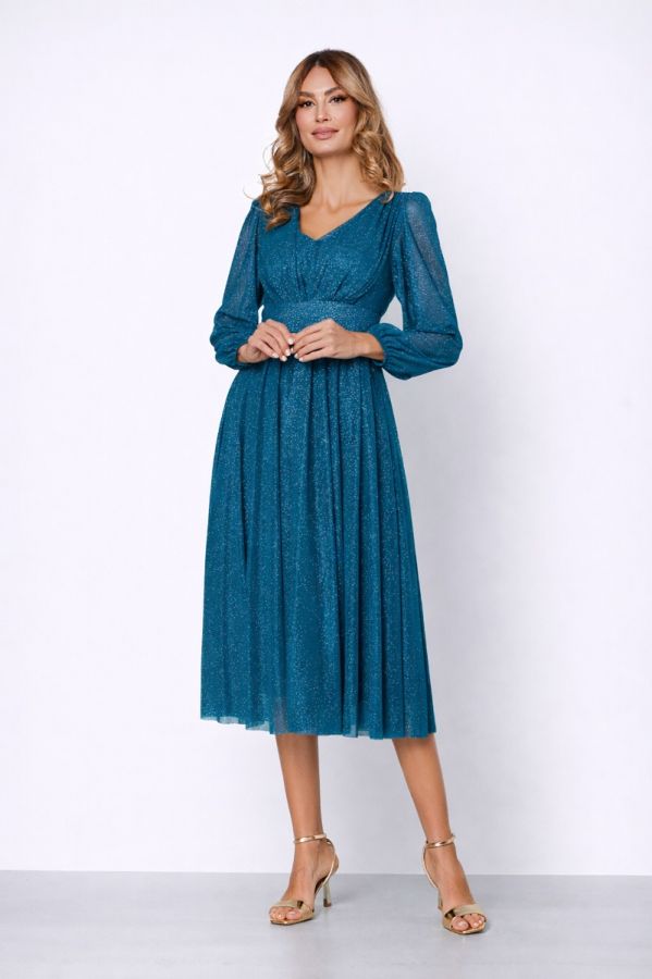 Wilma Turquoise Dress