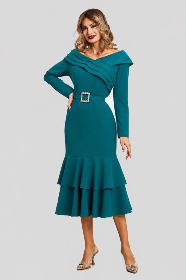 Adelinne Green Dress