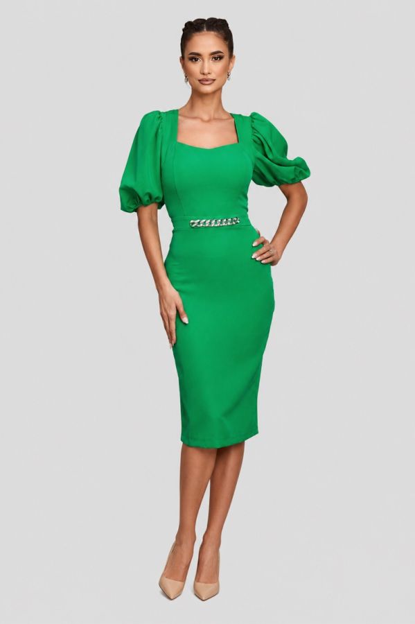 Gessy Light Green Dress