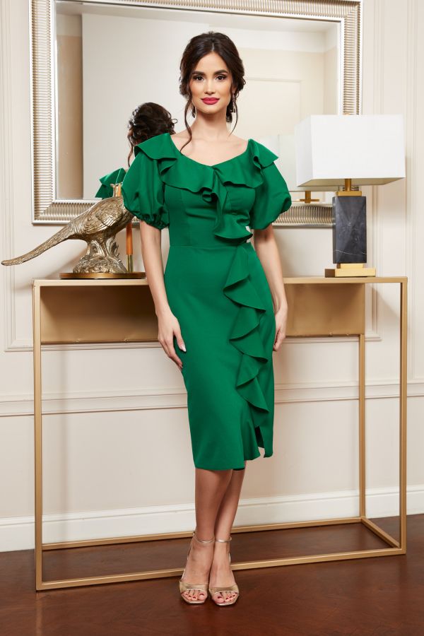 Janet Green Dress