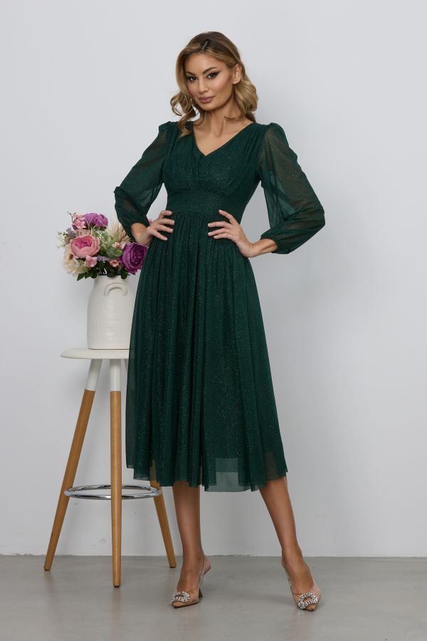 Wilma Green Dress