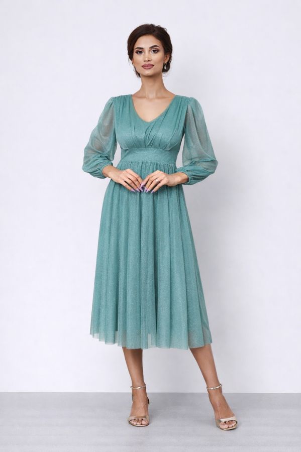 Wilma Light Green Dress