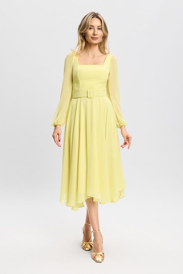Toffy Yellow Occasion Dress