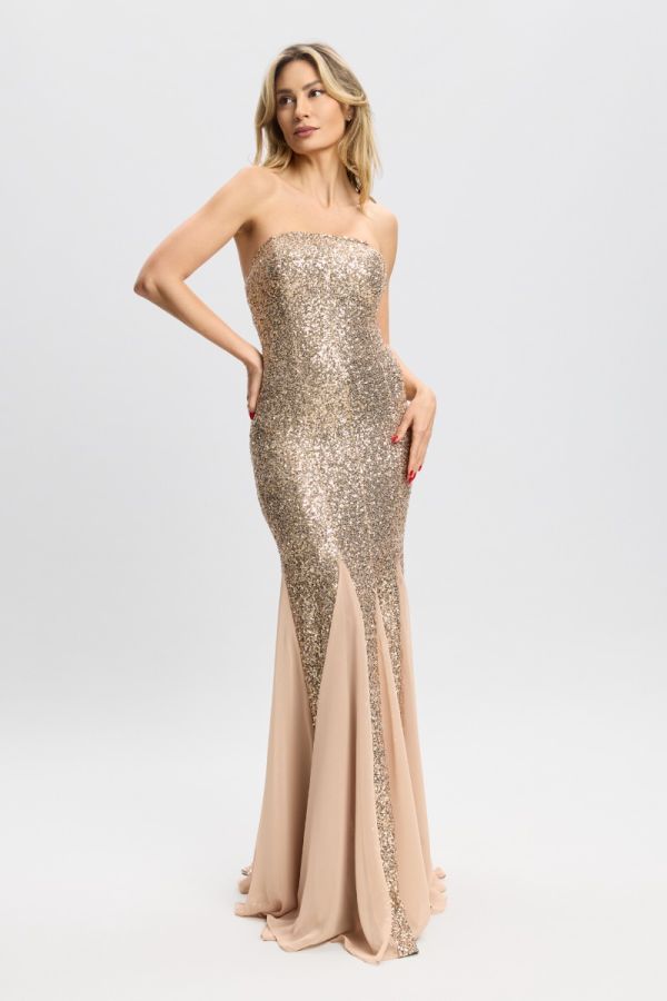 Tesoro Golden Occasion Dress