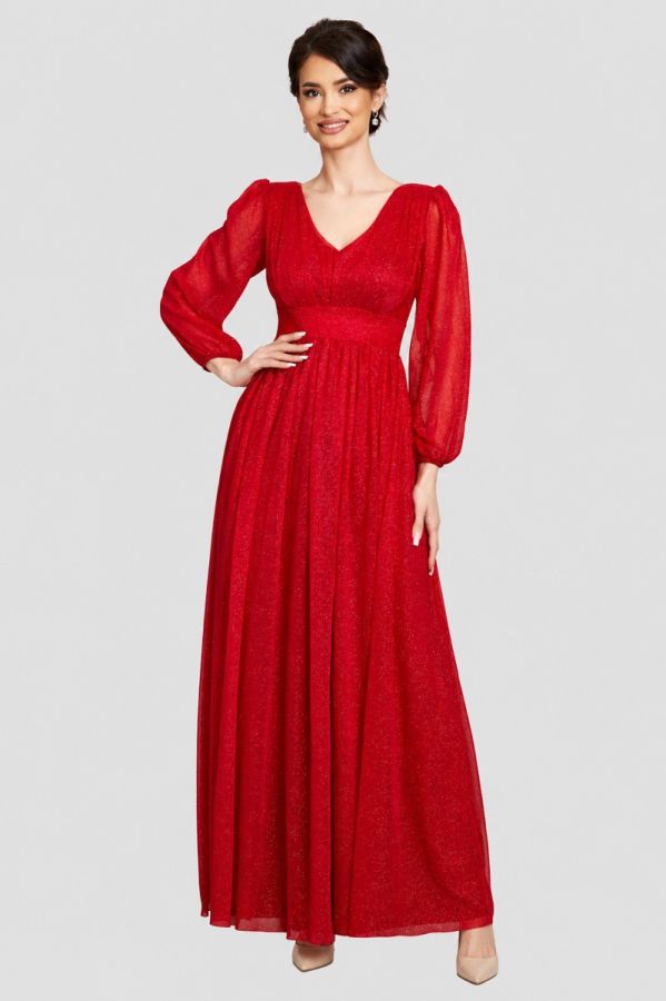 Lunna Red Dress