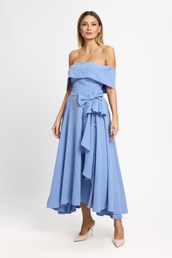 Elantra Blue Occasion Dress